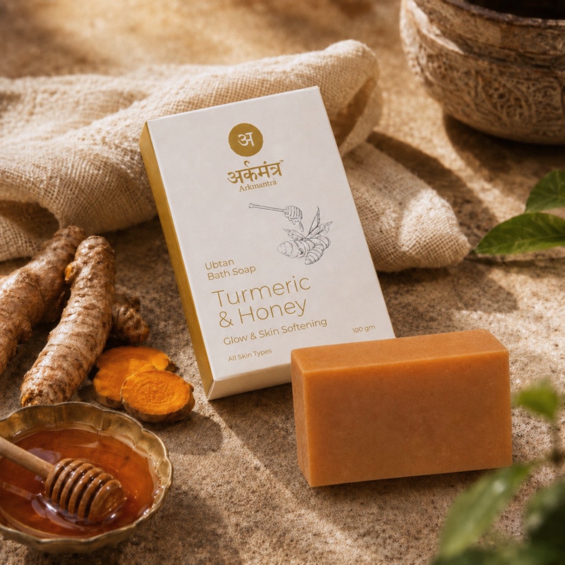 Turmeric & Honey Ubtan Bath Soap